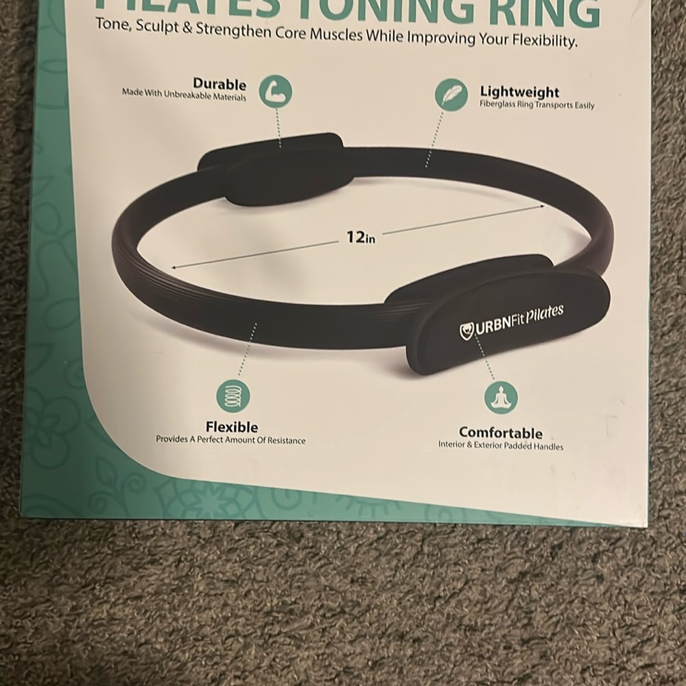 Pilates Toning Ring - Black